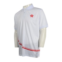 P1064 Customized white printed logo pool shirt Polo shirt supplier P1064 Customized white printed logo pool shirt Polo shirt supplier